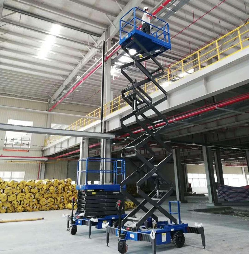 淮北助力行走剪叉式高空作业平台